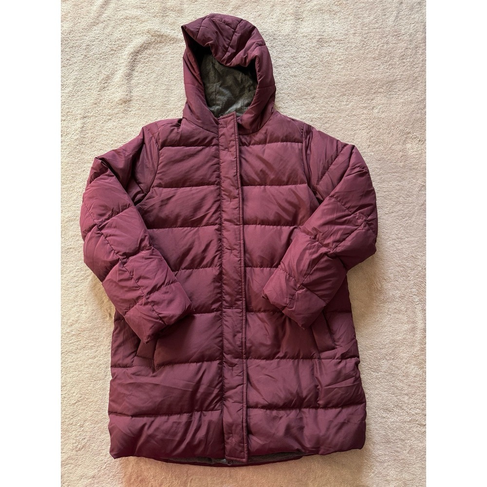 J.Jill Women's Down Puffer Coat Two Way Zipper & Button‎ Size Xsmall